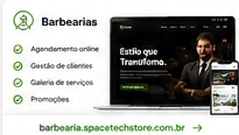 Solução digital para barbearia