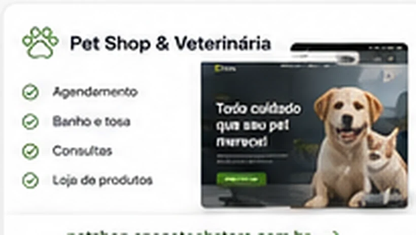 Sistema para pet shop e veterinária
