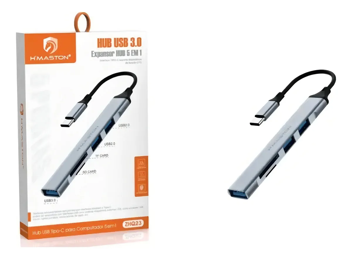 HUB USB 3.0 EXPANSOR 5X1 ZHQ23 HMASTON