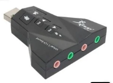 ADAP. PLACA DE SOM HB-T65 USB  KNUP